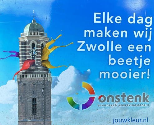 Elke dag maken wij Zwolle een beetje mooier